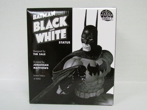 DC Direct BATMAN Black and White Statue by Tim Sale