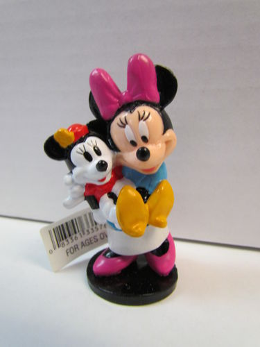 Applause Disney PVC Figure MINNIE MOUSE (with Doll)