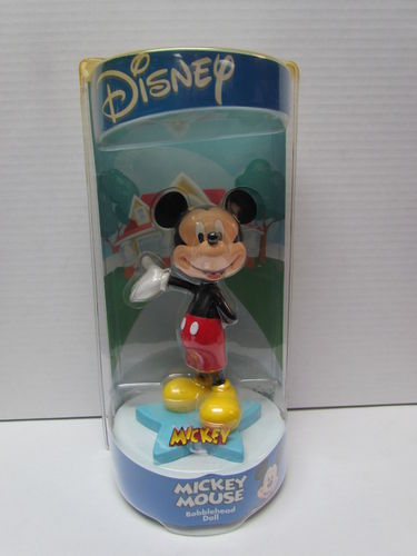 Disney Bobblehead MICKEY MOUSE (package opened at top)