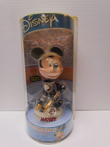 Disney NHL Bobblehead Face Off Mickey Buffalo Sabres (package yellowed)
