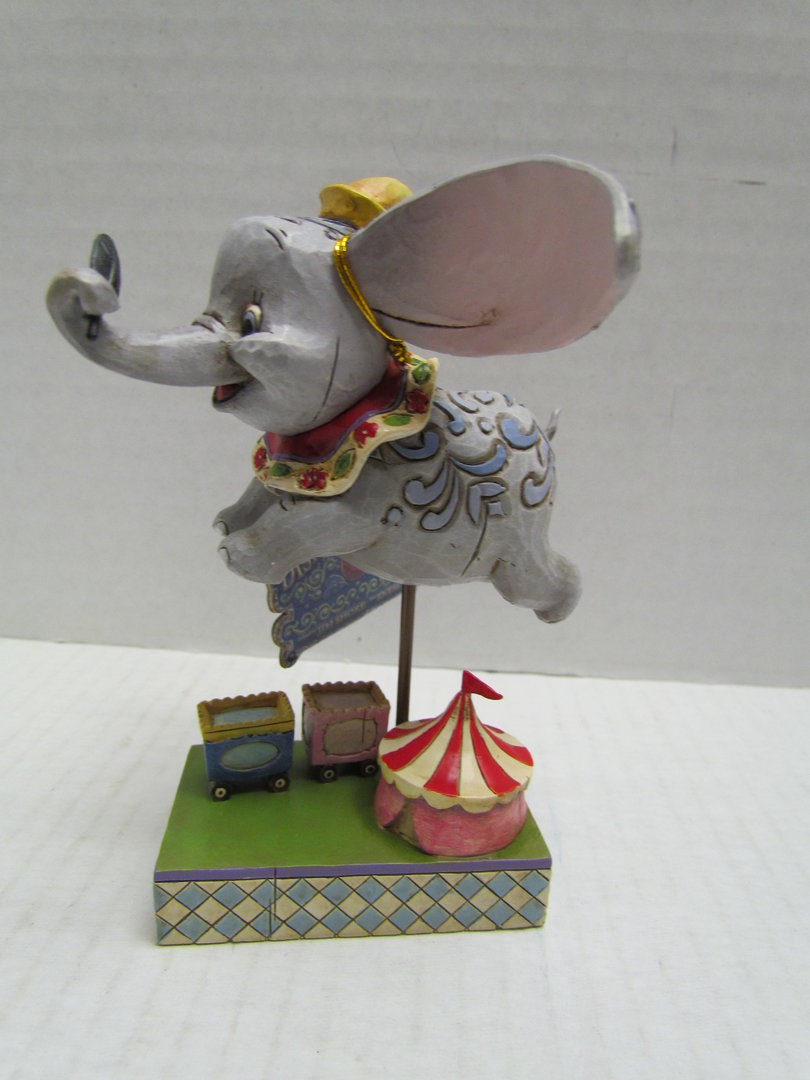 Jim Shore 4010028 Dumbo Disney Traditions "Faith in Flight" 