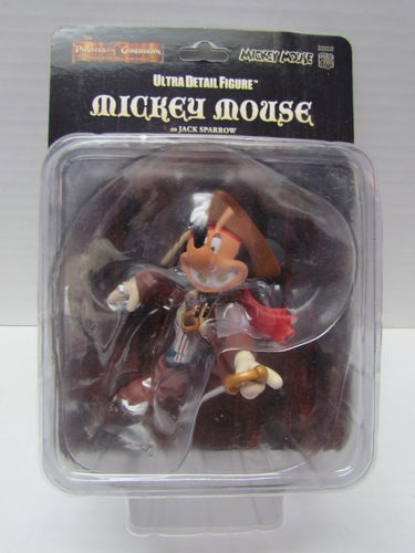 Disney Ultra Detail MICKEY MOUSE AS JACK SPARROW Figure