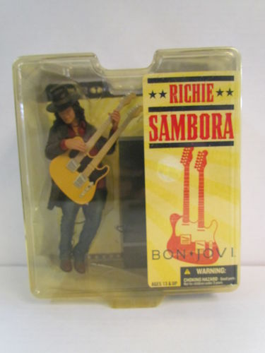 McFarlane Bon Jovi Figure RICHIE SAMBORA (Yellowed Packaging)