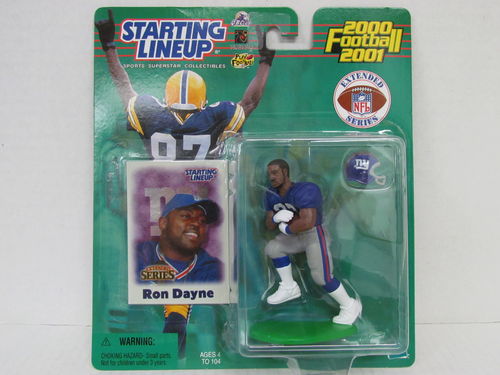 RON DAYNE 2000 Starting Lineup Extended Series Football figure