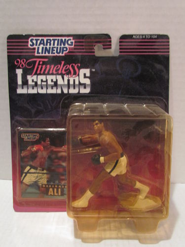 MUHAMMAD ALI 1998 Starting Lineup Timeless Legends Figure (package yellowed)