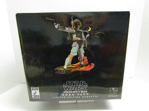 Gentle Giant Star Wars Animated BOBA FETT Maquette