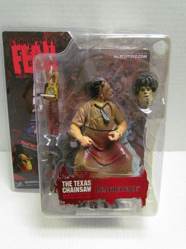 Mezco Toyz Cinema of Fear Series 1 Action Figure LEATHERFACE (The Texas Chainsaw Massacre)