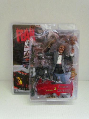 Mezco Toyz Cinema of Fear Series 1 Action Figure FREDDY KRUEGER (Nightmare On Elm Street 3)