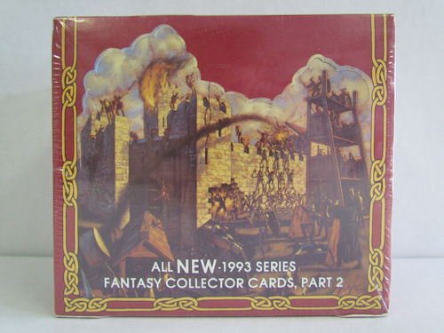 1993 TSR Advanced Dungeons and Dragons Fantasy Collector Card Part 2 Box