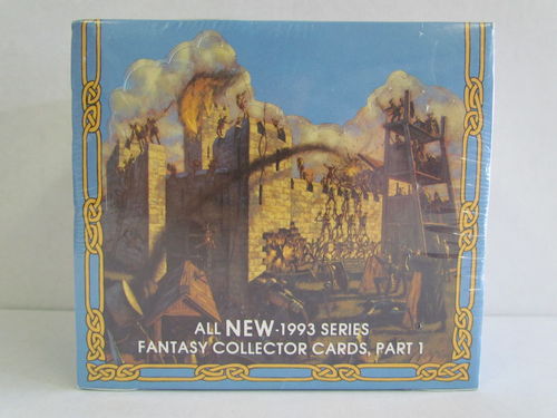 1993 TSR Advanced Dungeons and Dragons Fantasy Collector Card Part 1 Box