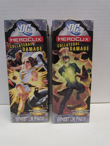 Heroclix DC Collateral Damage Booster Pack