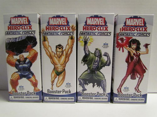 Heroclix Marvel Fantastic Forces Booster Pack