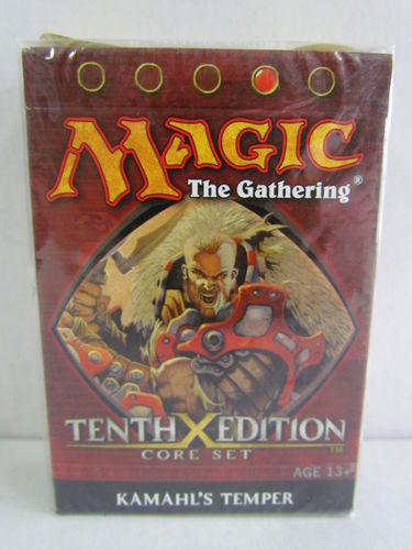 Magic the Gathering Tenth Edition Theme Deck KAMAHL'S TEMPER