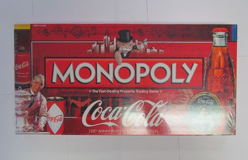 COCA COLA 125th Anniversary Monopoly