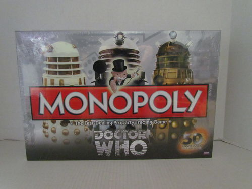 DOCTOR WHO 50th Anniversary Monopoly