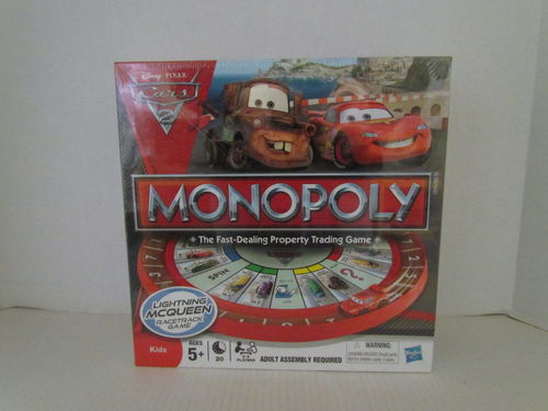 Disney Pixar CARS 2 Monopoly