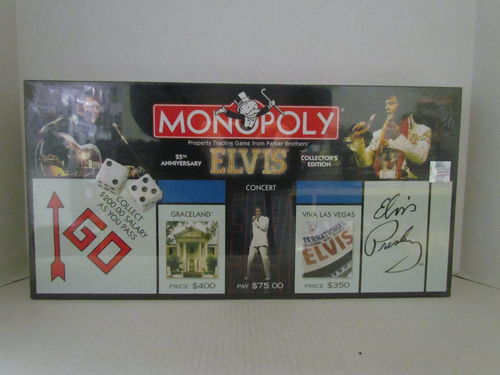 ELVIS 25th Anniversary Monopoly