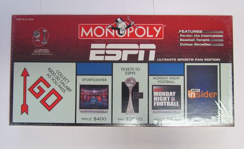 ESPN Ultimate Sports Fan Edition Monopoly