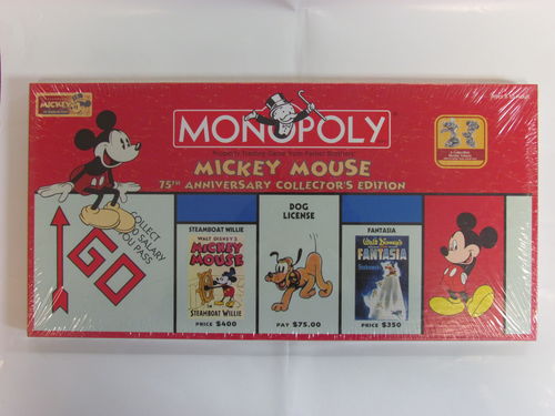 MICKEY MOUSE 75th Anniversary Monopoly