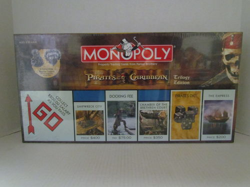 PIRATES OF THE CARIBBEAN TRILOGY Monopoly
