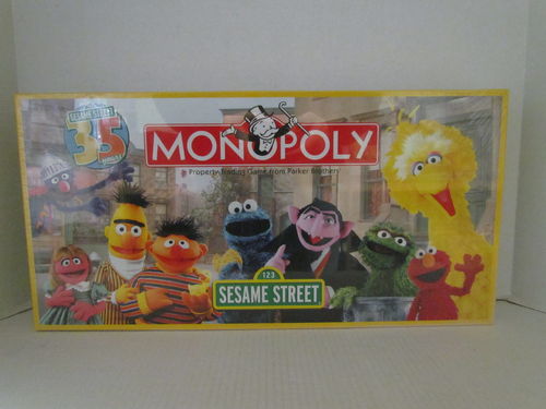 SESAME STREET 35th Anniversary Monopoly