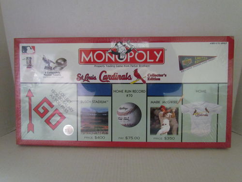 ST LOUIS CARDINALS Monopoly