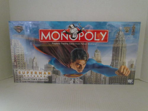 SUPERMAN RETURNS Collector's Edition Monopoly