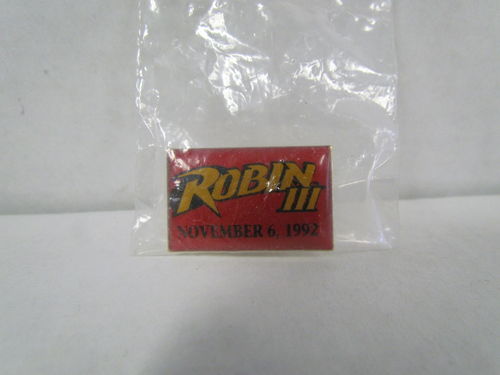 DC ROBIN III 11/6/92 Pin