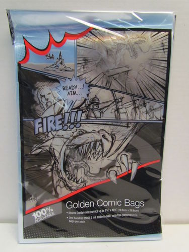 Ultra Pro Comic Bags - Golden #81977
