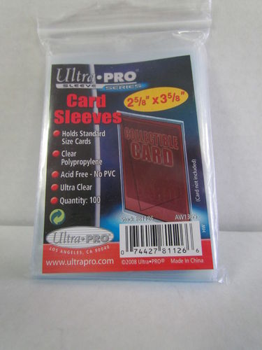 Ultra Pro Soft Sleeves - Regular Card Size #81126