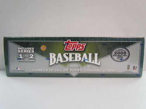 2005 Topps Baseball (Holiday - Green) Factory Set