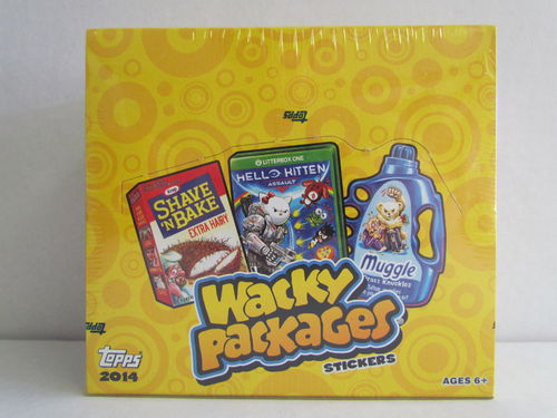 2014 Topps Wacky Packages Series 1 Hobby Box