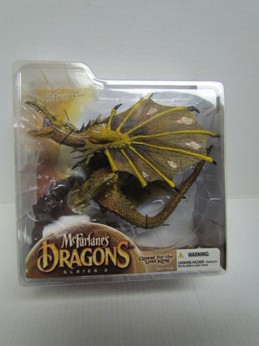 McFarlane's Dragons Clan Series 3 Quest for the Lost King FIRE DRAGON