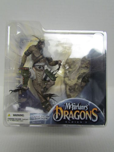 McFarlane's Dragons Clan Series 3 Quest for the Lost King KOMODO DRAGON
