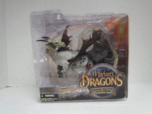 McFarlane's Dragons Clan Series 1 Quest for the Lost King FIRE DRAGON