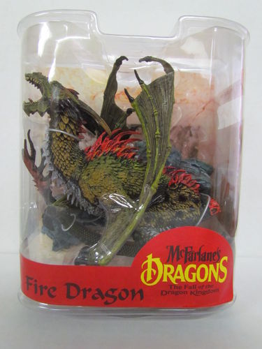 McFarlane's Dragons Clan Series 7 The Fall of the Dragon Kingdom FIRE DRAGON