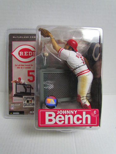 JOHNNY BENCH McFarlane MLB Cooperstown Collection Series 4 Figure