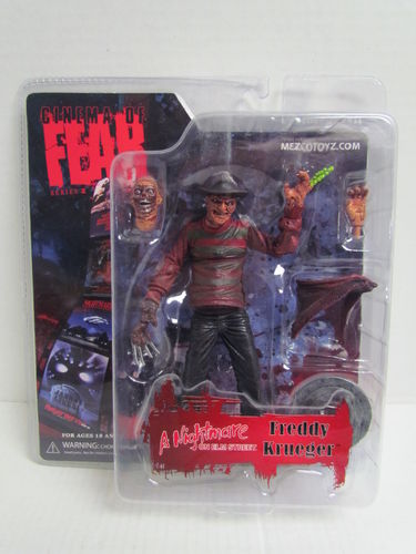 Mezco Toyz Cinema of Fear Series 2 Action Figure FREDDY KRUEGER (A Nightmare on Elm Street)