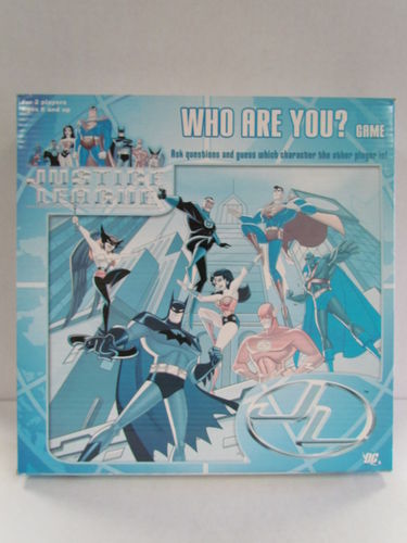 Justice League Who Are You? Game (Box faded)