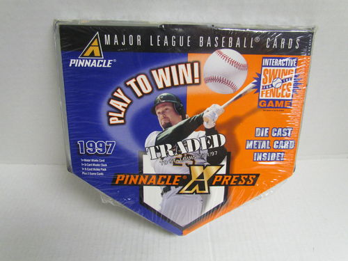 1997 Pinnacle Xpress Home Plate Baseball Box