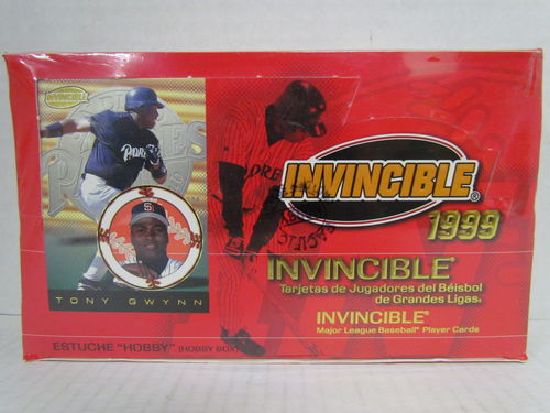 1999 Pacific Invincible Baseball Hobby Box