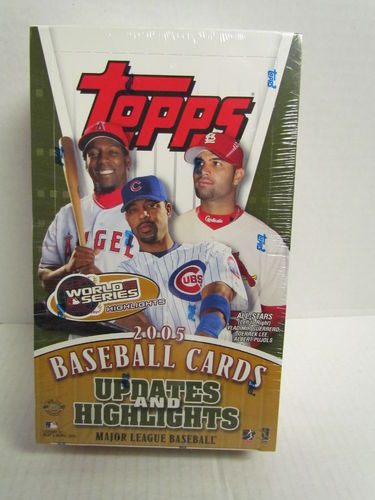 2005 Topps Updates and Highlights Baseball Jumbo Box