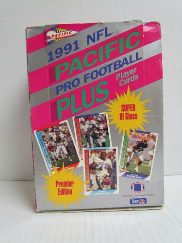 1991 Pacific Plus Football Box