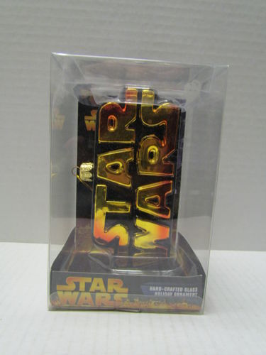 Star Wars Hand-Crafted Glass Holiday Ornament STAR WARS