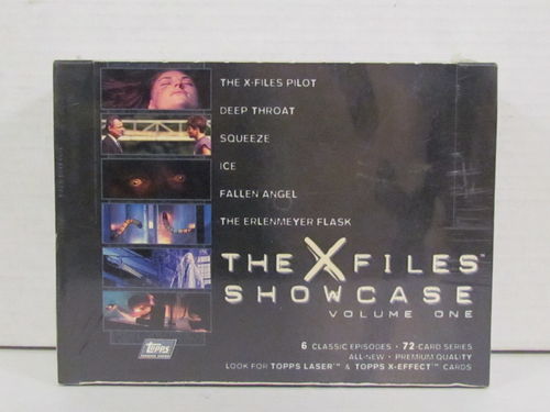 Topps The X-Files Showcase Volume One Trading Cards Box