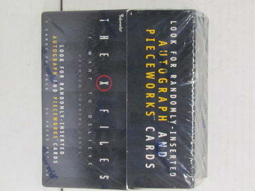 Inkworks The X-Files I Want to Believe Trading Cards Box