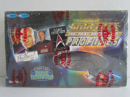 SkyBox Star Trek The Next Generation Profiles Trading Cards Box