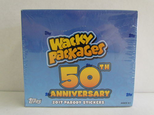 2017 Topps Wacky Packages 50th Anniversary Hobby Box