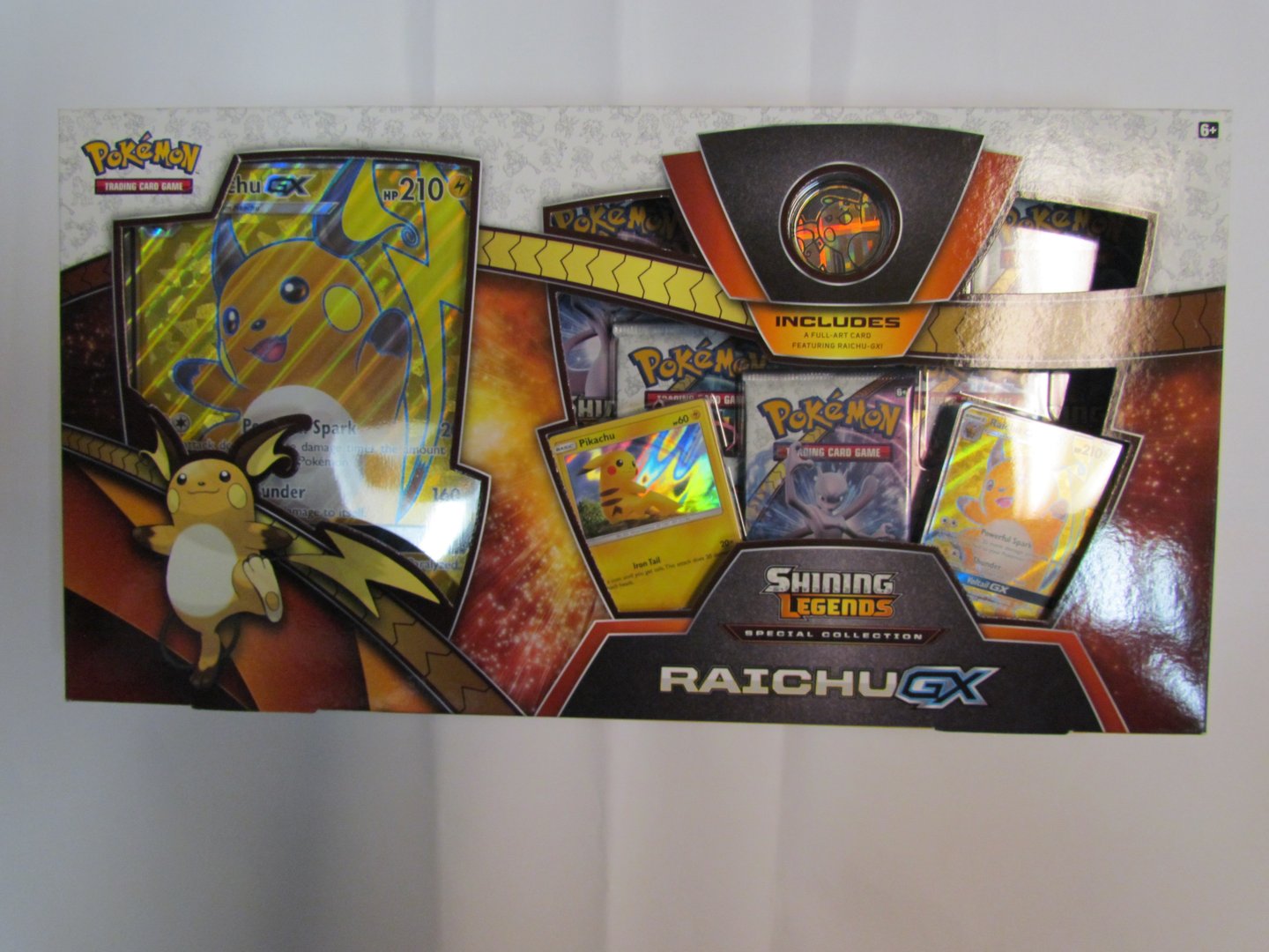 ✅ Pokemon Shining Legends Special Collection Raichu GX Box NEW SEALED ✅ IN HAND 