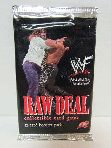 2000 Comic Images WWF Raw Deal Card Game Booster Pack